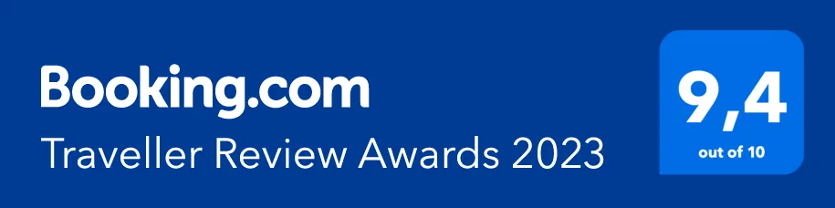 Booking.com Traveller Review Awards 2023 – Bewertung 9,4