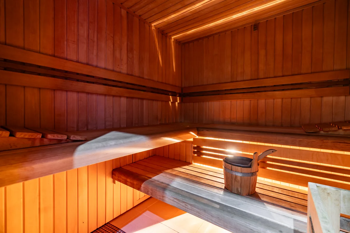 Spa relaxation area
